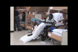 Lt. Cmdr. Etienne Serves Aboard USNS Comfort During Operation