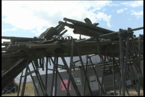 Haitian Patients Being Transported From the Medical Ship USNS Comfort