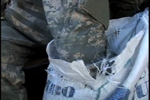 Paratroopers Assisting Haitians - Without Titles