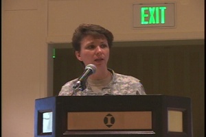 Gen. McKinley Speaks at State Partnership Program, Part 1