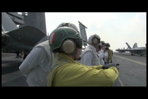 Avatar Cast Visits the USS Eisenhower