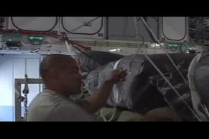 816th Expeditionary Airlift Squadron Conducts Air Drop