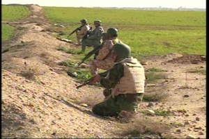 Combined Security Forces First Patrol