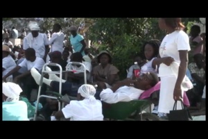 Day of Mourning at St. Anne Catholic Church Port au Prince