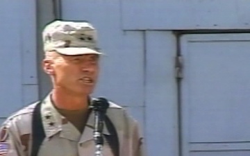 Maj. Gen. Olson at Tropic Lightning Ceremony
