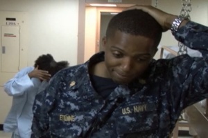 Lt. Cmdr. Mill Etienne Contributes to the USNS Comfort