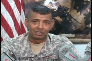 Maj. Gen. Brooks, Command Sgt. Maj. Champagne,  Flint Hills Regional Counci
