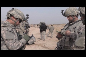 U.S. Soldiers Collect Biometrics