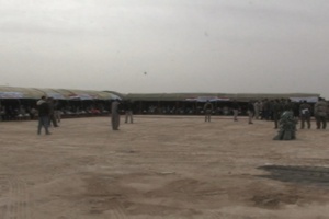 Iraqi Ceremony and Helicopters
