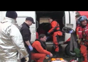 Coast Guard MEDEVACS Filipino Man South of Kodiak, Part 1