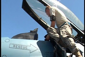 Maintainers from the 18th Aggressor Squadron Prepare the Jets for the Next