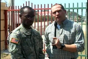 Staff Sgt. Alexander and Mr. Milby