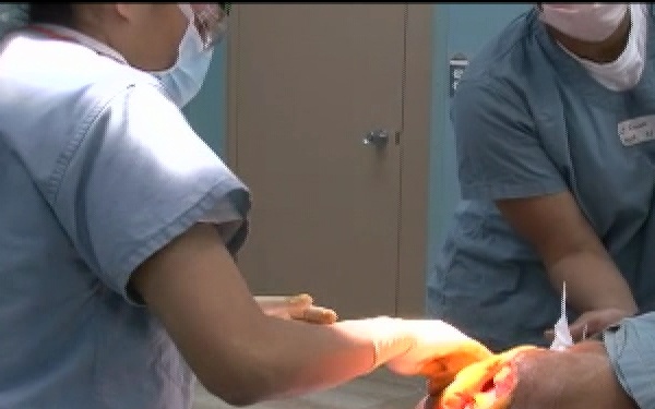 USNS Comfort Receives Fuel and Water, Part 3