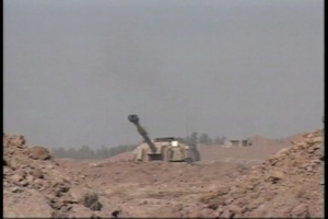 Howitzers Pound Enemy Forces in Fallujah, Part 1