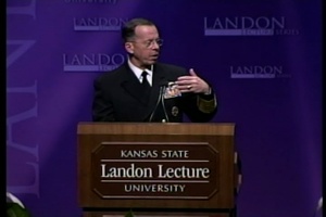Adm. Mullen Speaks at Kansas State University, Part 7