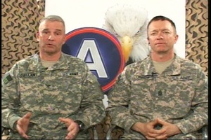 Col. Gallant and Command Sgt. Maj. Corrow