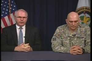 Gen. Odierno, Ambassador Hill