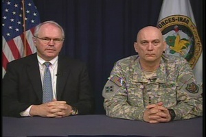 Ambassador Hill and Gen. Odierno