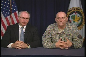 Gen. Odierno, Ambassador Hill