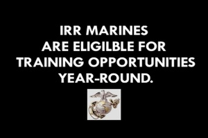 IRR Marines: Training Opportunities