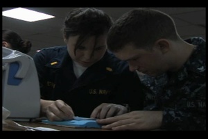 Wound Care Training for USNS Comfort Sailors