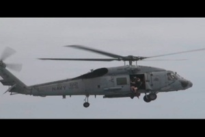 Brazilian Citizens and Military Members Watch Air Show