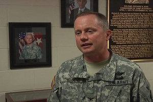 Col. Townsend and Slovak Minister of Defense Baska