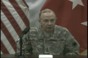 Transfer of Authority Press Conference, Part 1