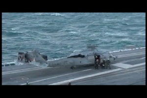USS Carl Vinsen Cruises Through the Strait of Magellan