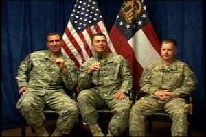 Staff Sgt. Kines, Staff Sgt. Heaton and Spc. Sala