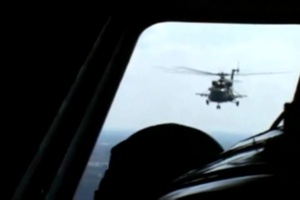 721st AEAS Airmen Train Iraqi Air Force Members Aboard an MI-17 Helicopter