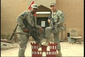 Pvt. Miser and Sgt. Yardshaw