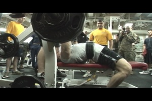 Marines and Sailors Weight Lifting Competition