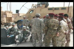 Medics Teach Life Saving Skills to Iraqi Army (with titles)