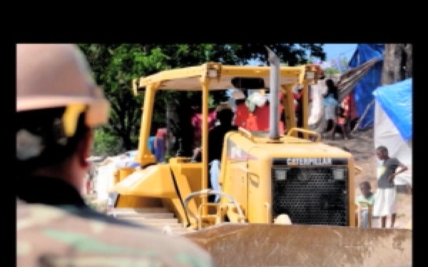 Seabees Improve Camp Petionville