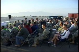 Bagram Airfield Easter Sunrise Service