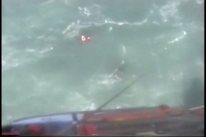 Coast Guard Rescues Boater After Abandoning Ship