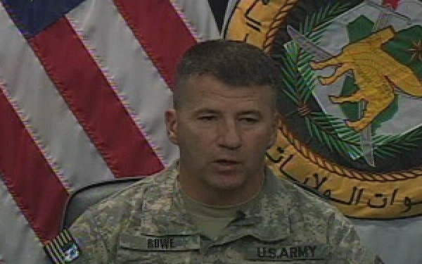 Maj. Gen. Rowe, Part 2