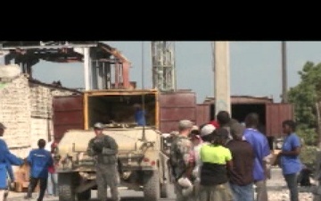 Haiti Food Distribution Site