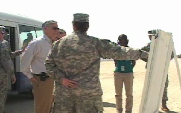 Honorable Robert Hale Visits Third Army