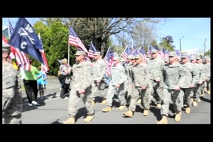 Oregon Army National Guard Parade