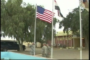 Wounded Warrior Flag Raising  B-Roll Part 1