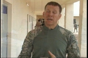 Soldiers Visit Khalis Primary School