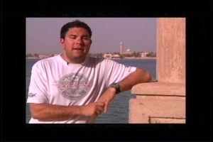 Soldiers Fish in Baghdad