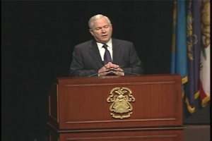 SECDEF Press Conference and Speech at Eisenhower Library, Part 4