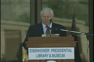 SECDEF Press Conference and Speech at Eisenhower Library, Part 8