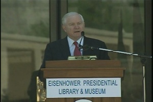 SECDEF Press Conference and Speech at Eisenhower Library, Part 9