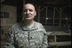 Aggie Coach Mike Sherman Visits Iraq