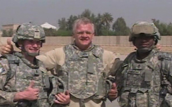 Aggie Coach Visits Iraq