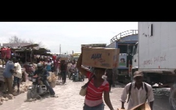 Haiti-Dominican Republic Border Crossing and Market Place